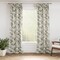 Storm - Blue,Grey & Silver Floral,Leaves,Tropical & Botanical Upholstery Fabric 54 Inches"